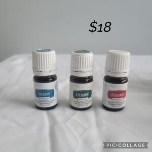 Young Living Essential Oils NEW Oregano, Bergamot, Spearmint